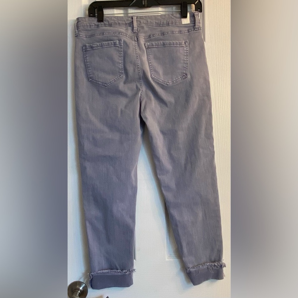 Celebrity Pink Jeans, Size:11 (30), In the Color Gray, Frayed Hem, Skinny ankle - Picture 2 of 12